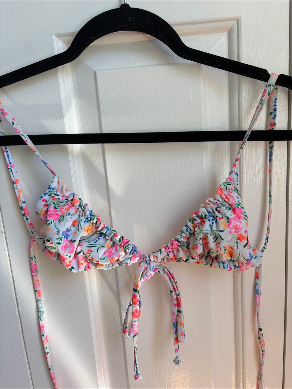 Kulani Kinis Ruched Bikini Top - Bambi